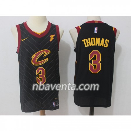 Camiseta Hombre Cleveland Cavaliers Isaiah Thomas 3 Nike 2017-18 Negro Swingman Camiseta Hombre Cleveland Cavaliers Isaiah Thomas 3 Nike 2017-18 Negro Swingman